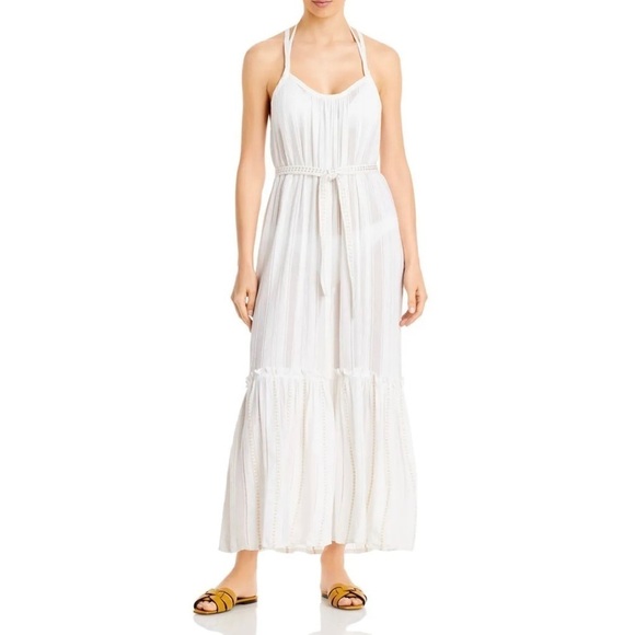 Lemlem Kelali Maxi Dress Swim Cover-Up L - Picture 1 of 6